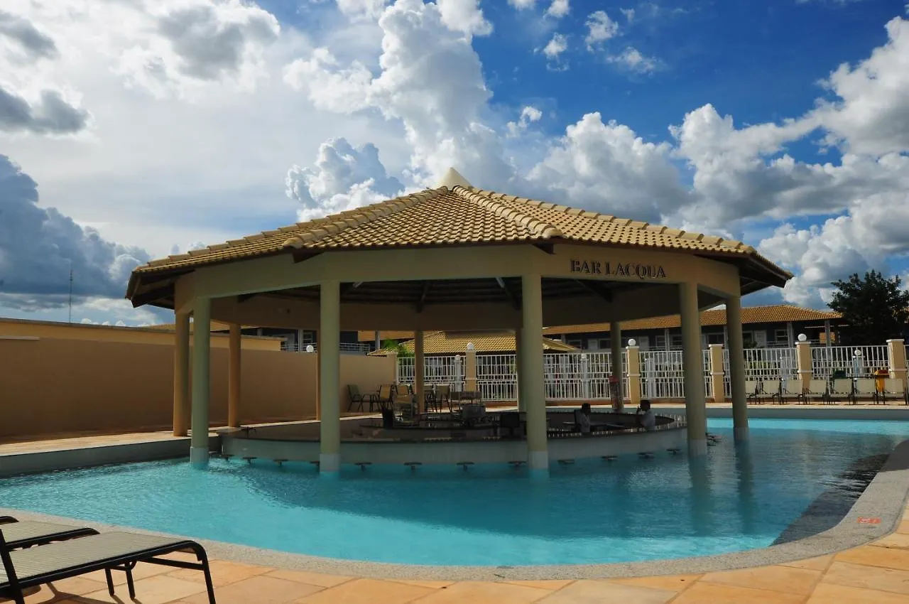 Apartamento Lacqua diRoma Hotel com Parque Aquático 24 horas Caldas Novas